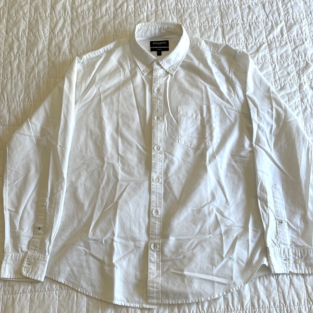 White Bonobos Classic Oxford XL